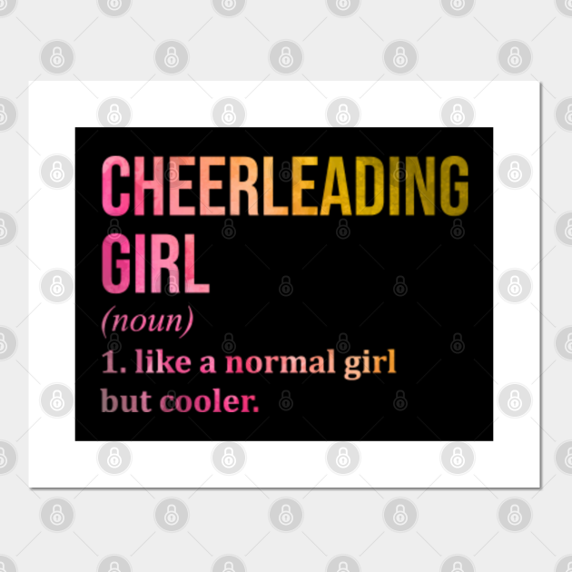 Funny And Awesome Definition Style Saying Cheering Cheerleading